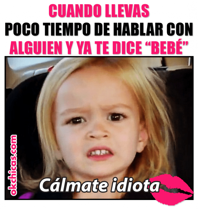 meme ok chicas niña rubia enojada 