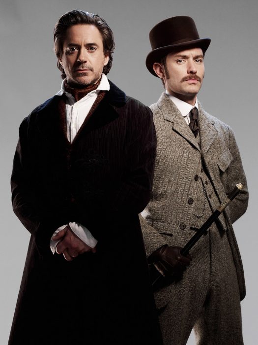 robert downey jr y jude law en Sherlock Holmes