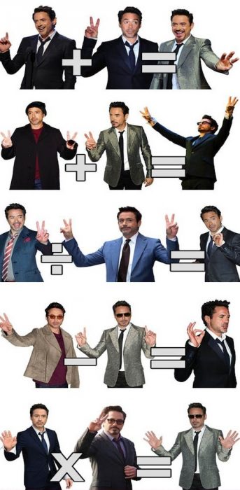 robert downey jr meme matemáticas