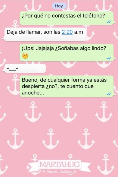 conversación whatsapp