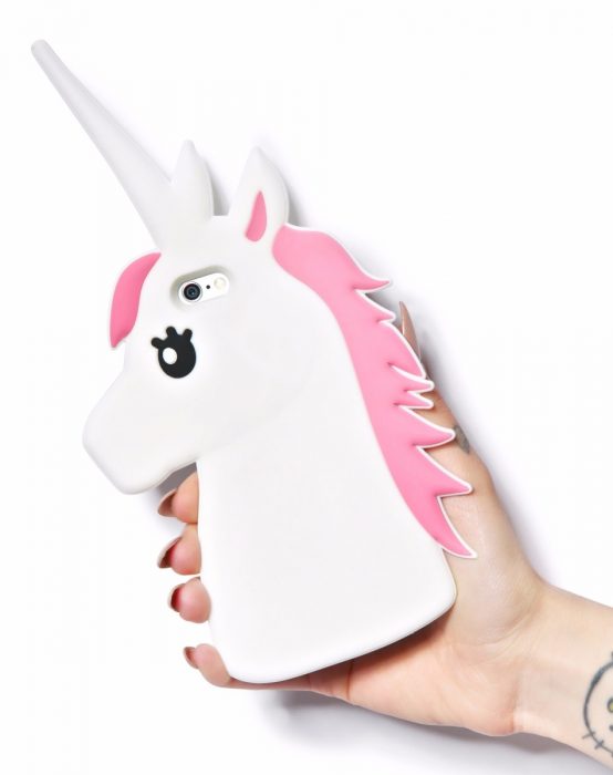 funda celular unicornio