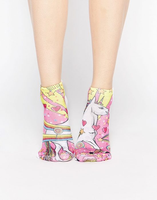 calcetines unicornio