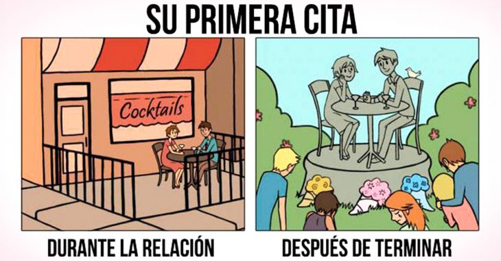 6 Ilustraciones que muestran perfectamente cómo cambian las cosas cuando terminas tu relación