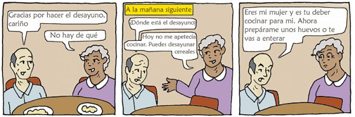 cómic violación y consentimiento