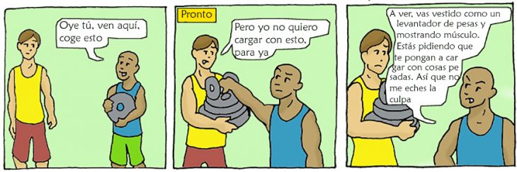 cómic violación y consentimiento