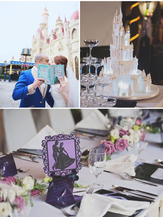 Elementos para boda al estilo la Cenicienta 