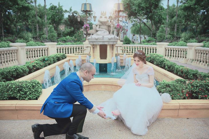 Boda al estilo La cenicienta 