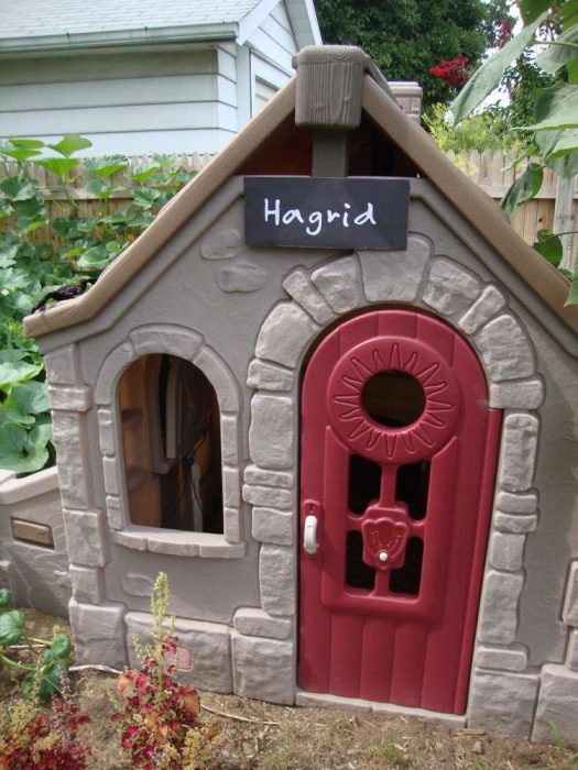 Casa para perro inspirada en Harry Potter 