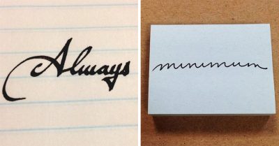 20 Imágenes de escritos con caligrafía perfecta que te causaran un orgasmo visual