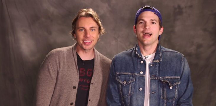 Video de Ashton Kutcher y Dax Shepard para sus novias 