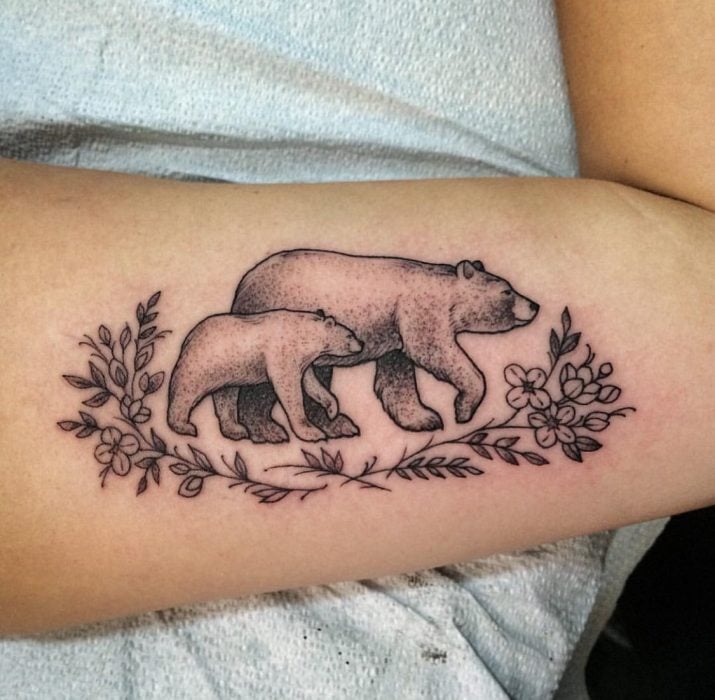 Tatuaje de oso 