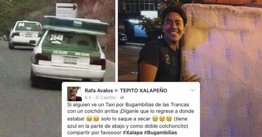 Un colchón fue robado en Xalapa y Facebook lo recuperó en menos de ocho horas