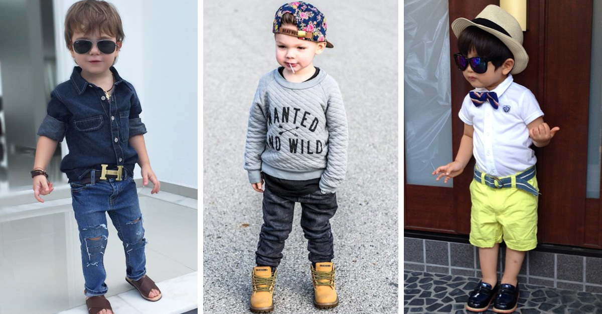 25 niños fashionistas que a la y