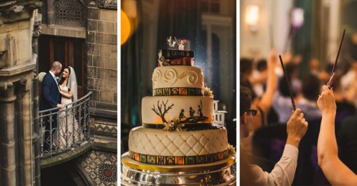 Boda con tema de Harry Potter