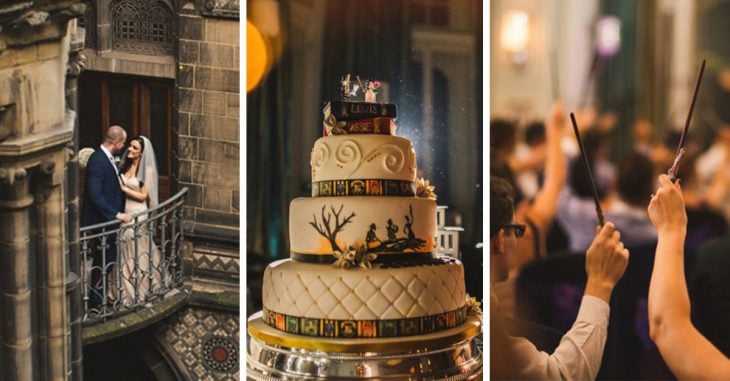 Boda con tema de Harry Potter