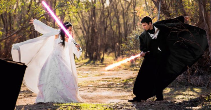 Boda temática de Star Wars