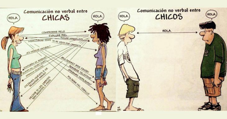 DIFERENCIAS HOMBRES MUJERES - Comunicación no verbal 