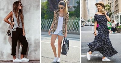 20 Increíbles looks con zapatillas blancas que tienes que probar ahora mismo