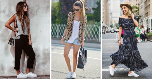 Looks con zapatillas blancas que tienes que probar ahora mismo