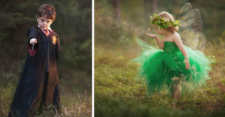 Una madre crea increíbles disfraces para sus hijos y así capturar las mejores fotos de su infancia