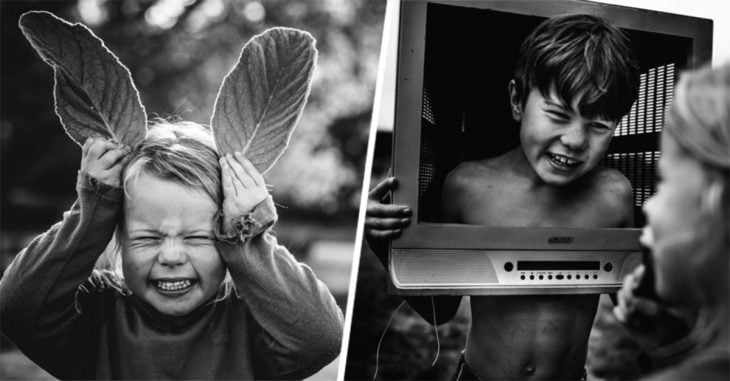 Una madre fotografió como es la vida de sus hijos sin aparatos electrónicos