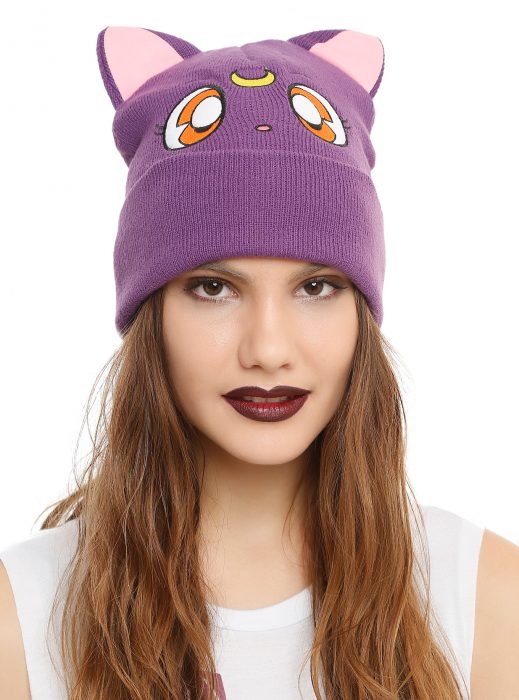 Gorro con la gata luna de la serie sailor moon 