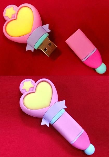 Memoria USB que es el cetro de Sailor Moon 