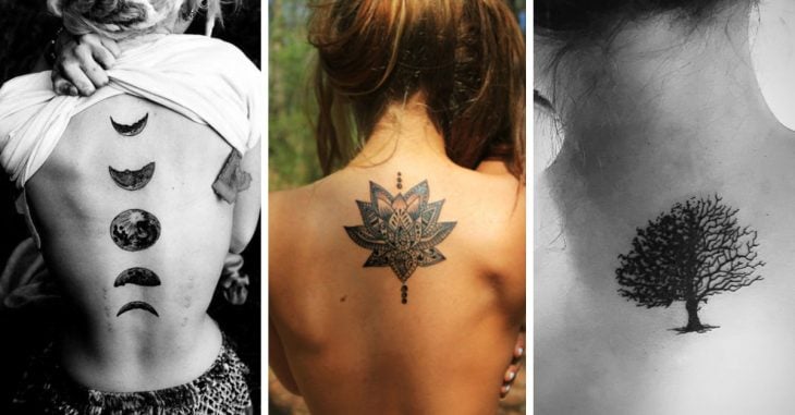 10 Ideas de tatuajes para la espalda y su significado, que a las mujeres les encantararán