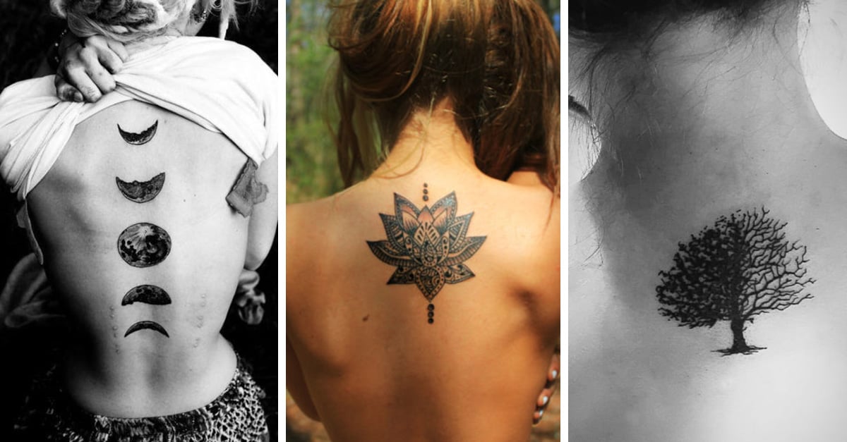 10 Tatuajes Para La Espalda De Las Mujeres Y Su Significado
