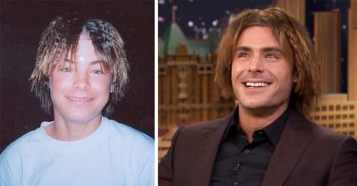 Zac Efron recrea fotografía de su infancia en "The Tonight Show"