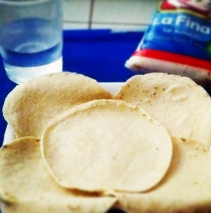 tortillas con sal