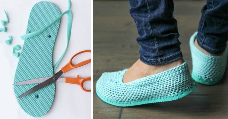 Corta tus viejas sandalias y conviértelas en las mejores zapatillas para el verano