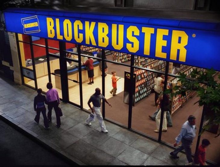 Fachada de Blockbuster 