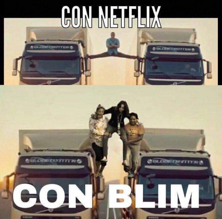 Ladyreportera netflix vs. blim 