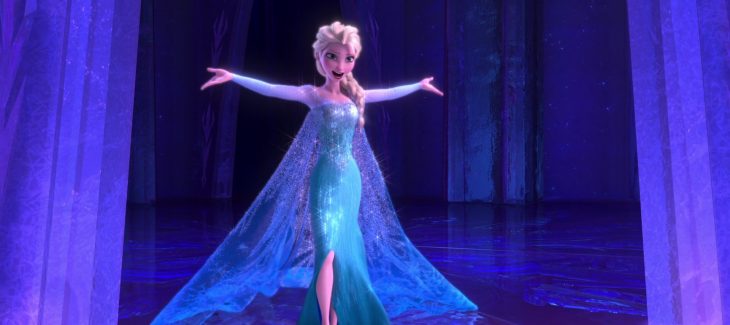 Elsa de la película Frozen 2013