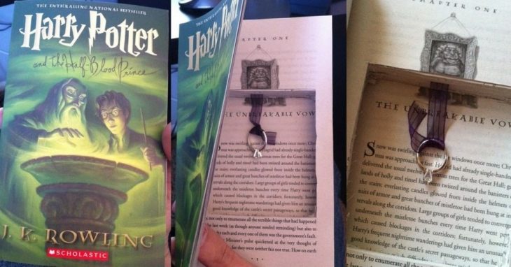 Propuesta de matrimonio en libro de Harry Potter 