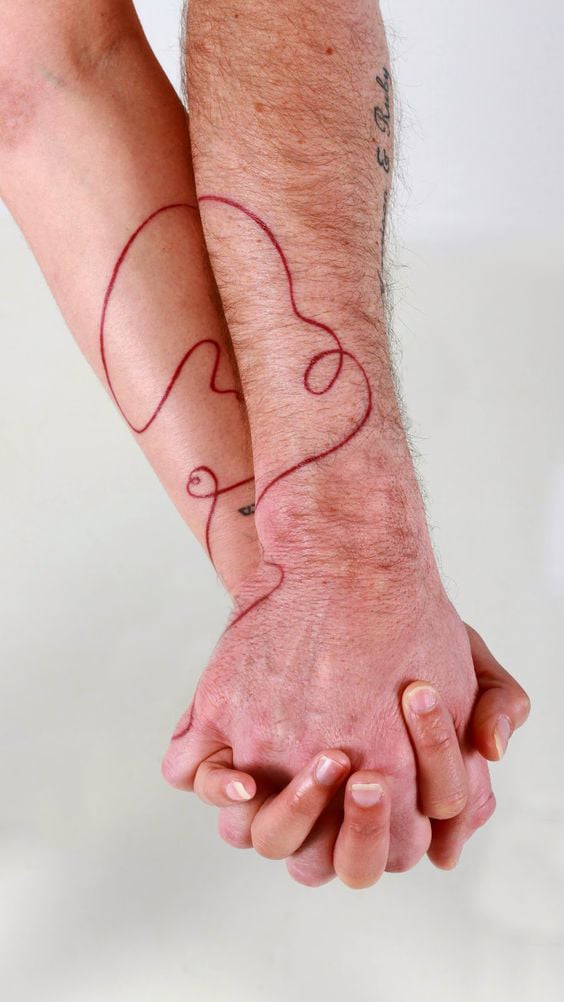15 Tatuajes de la leyenda de 'El hilo rojo del destino'