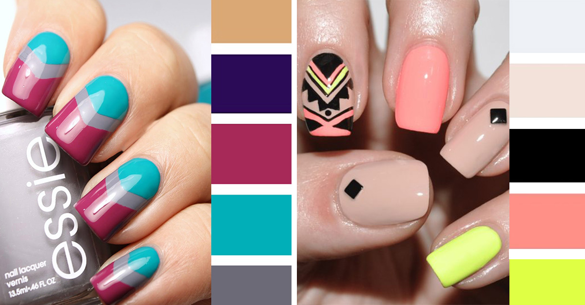 15 Combinaciones de colores para una manicura perfecta 15 Combinaciones de colores para una manicura perfecta