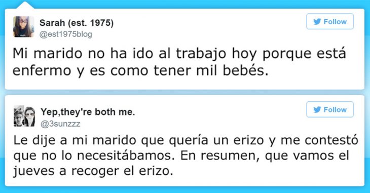 Divertidos Tuits De Esposas Con Los Que Se Identificarán Las Personas Casadas