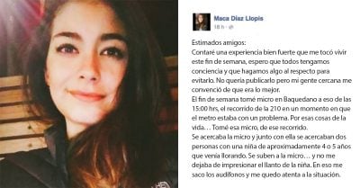 Se sube a un bus y ve a una niña llorando; al darse cuenta que es un secuestro, hizo esto
