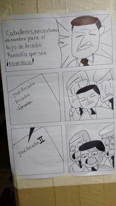 meme 100 años de soledad