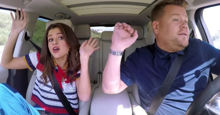 Selena Gómez en Carpool Karaoke