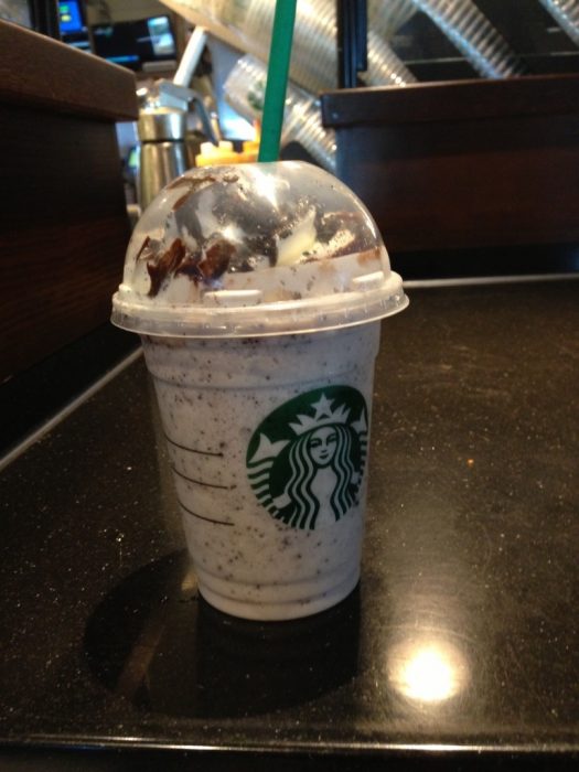 Oreo frappuccino