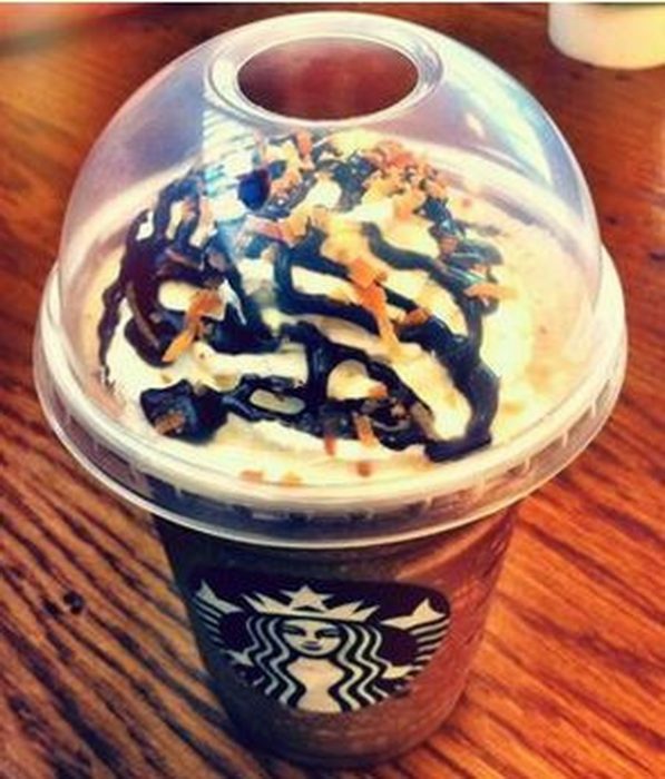 Samoa frappuccino