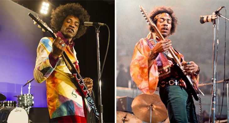 André 3000 como Jimi Hendrix 