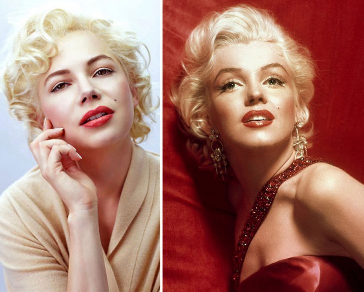 Michelle Williams como Marilyn Monroe