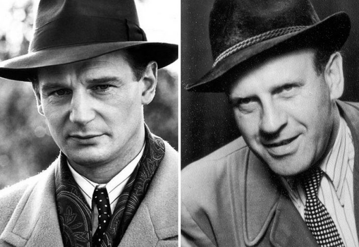 Liam Neeson como Oskar Schindler 