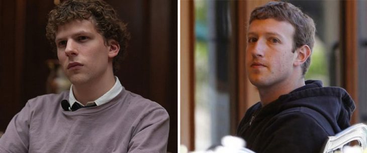 Jesse Eisenberg como Mark Zuckerberg