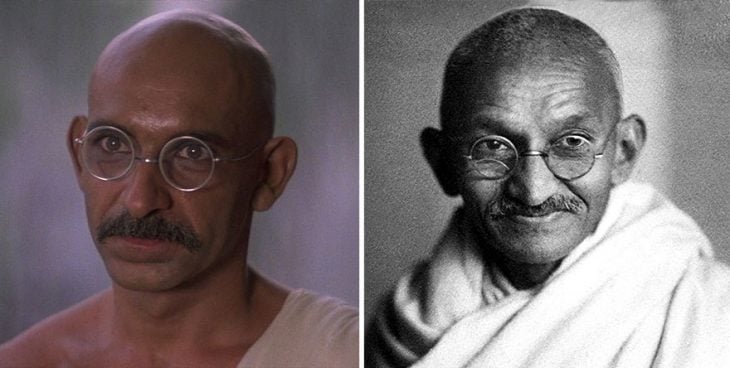 Ben Kingsley como Mohandas Gandhi