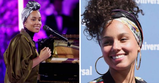 Alicia Keys sin maquillaje